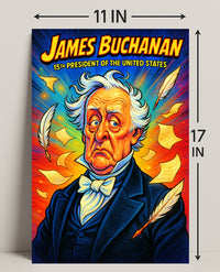 James Buchanan 15th President Poster PosterGoat