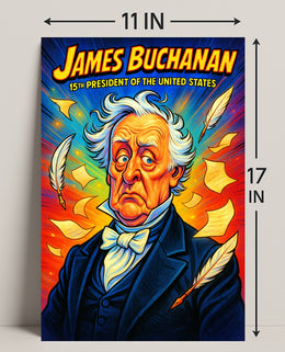 James Buchanan 15th President Poster PosterGoat
