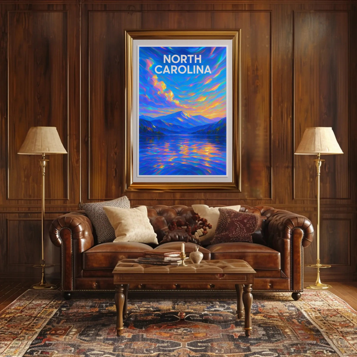 North Carolina Landscape Poster