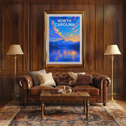 North Carolina Landscape Poster
