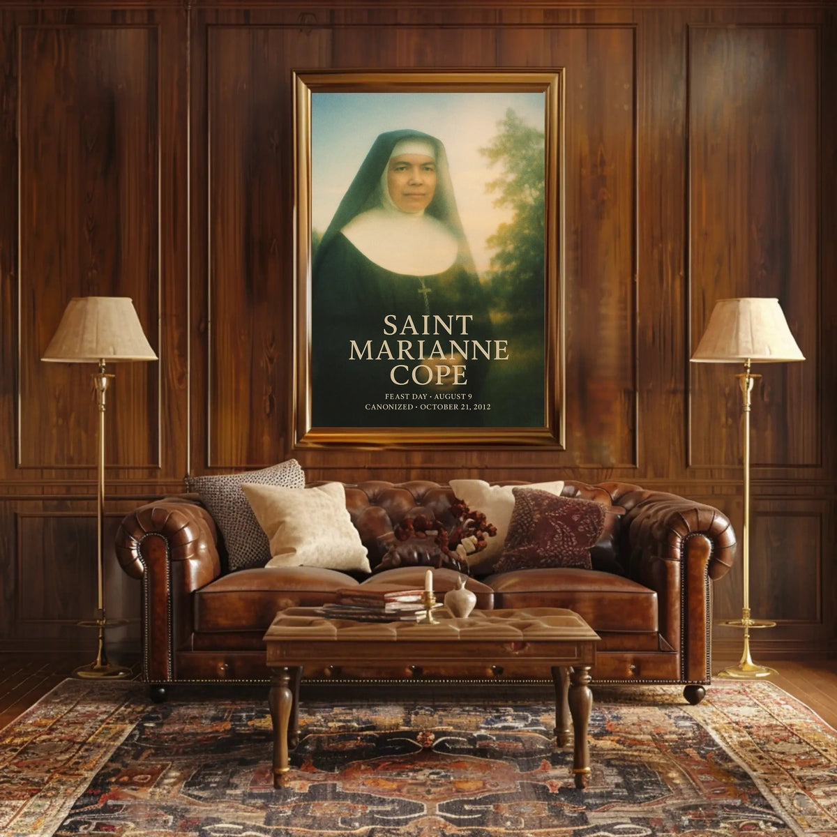 Saint Marianne Cope Poster