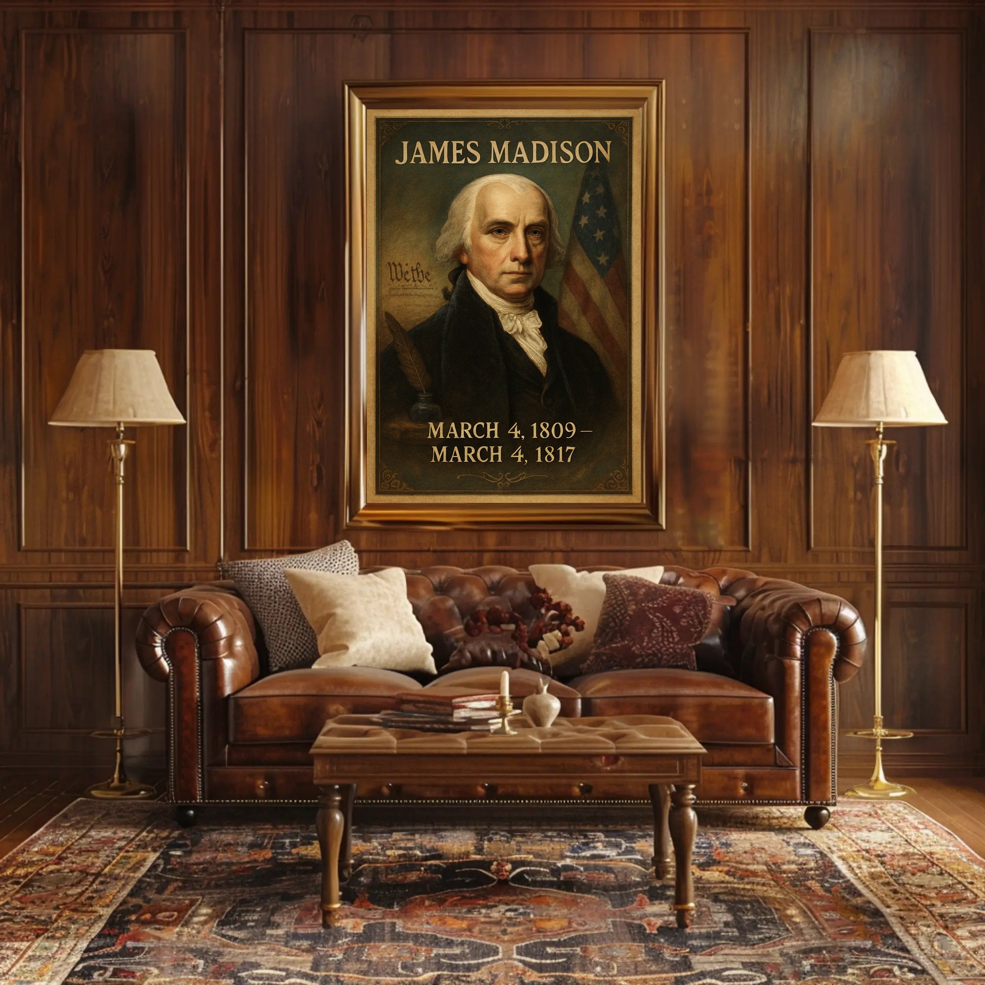 James Madison Poster