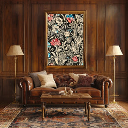 Floral Elegance Wall Art Print for Home Decor