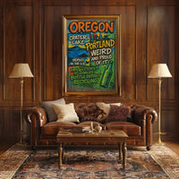 Oregon Highlights Poster
