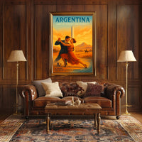 Argentina Tango Dance Passion Cultural or Heritage Poster