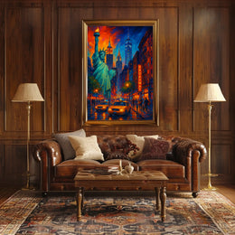 New York City Nights Poster