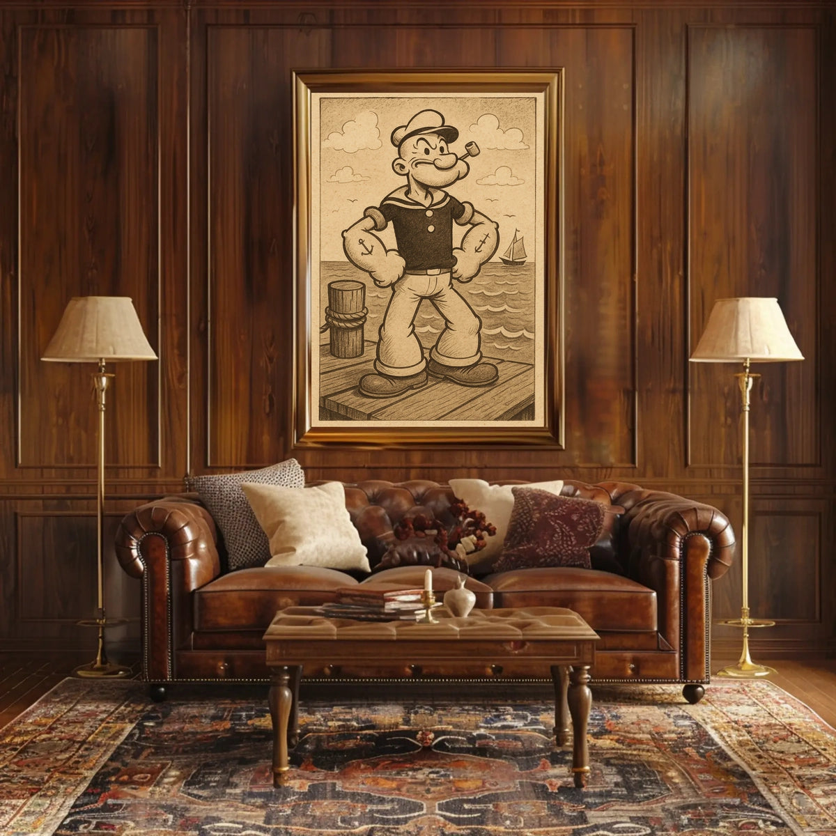 Popeye 1929 Art Poster POP-187