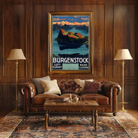 Bürgenstock Scenic Swiss Retreat Poster