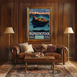 Bürgenstock Scenic Swiss Retreat Poster