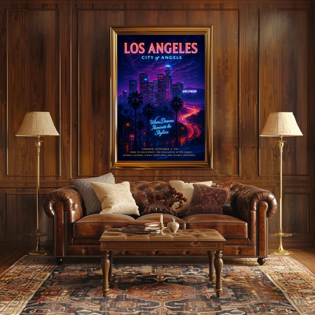 Los Angeles City of Angels Poster
