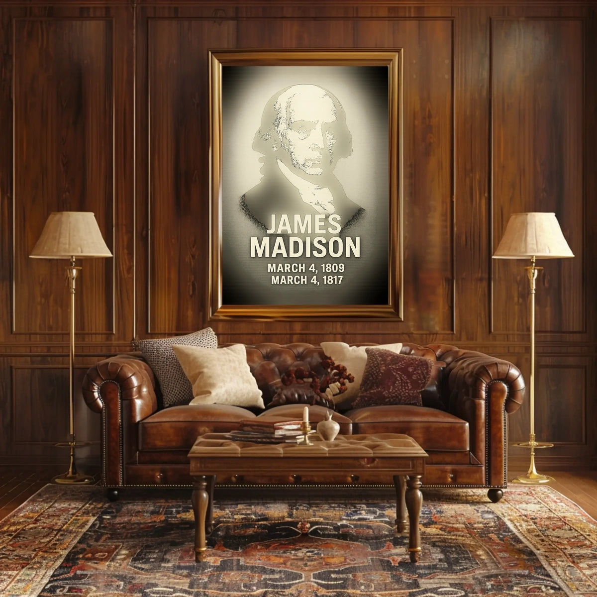 James Madison 4Th President Poster
