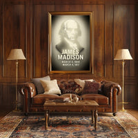 James Madison 4Th President Poster