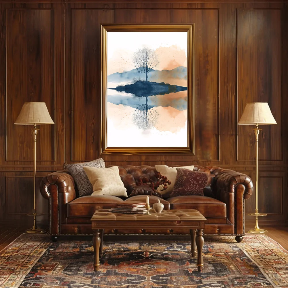 Vintage-Inspired Artistic Expression Poster