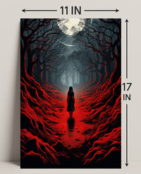 The Enchanted Forest Path Poster