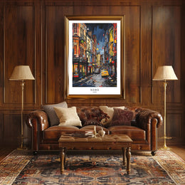 Soho Streetscape Poster PosterGoat