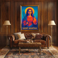 Saint Agatha Poster