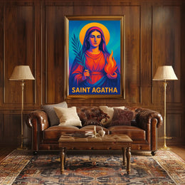 Saint Agatha Poster