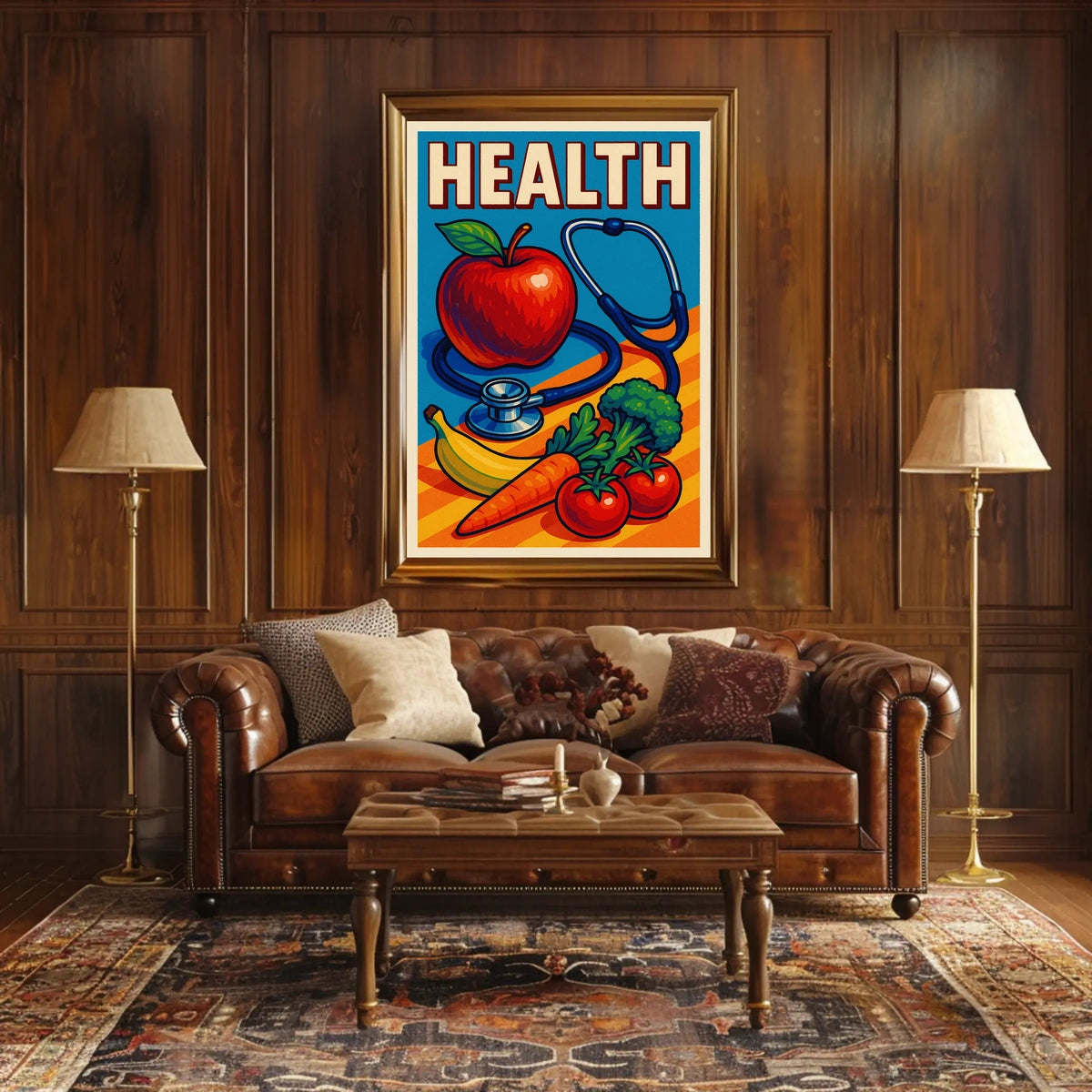 Health And Wellness Poster