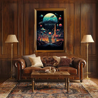 Galactic Exploration Adventure Poster