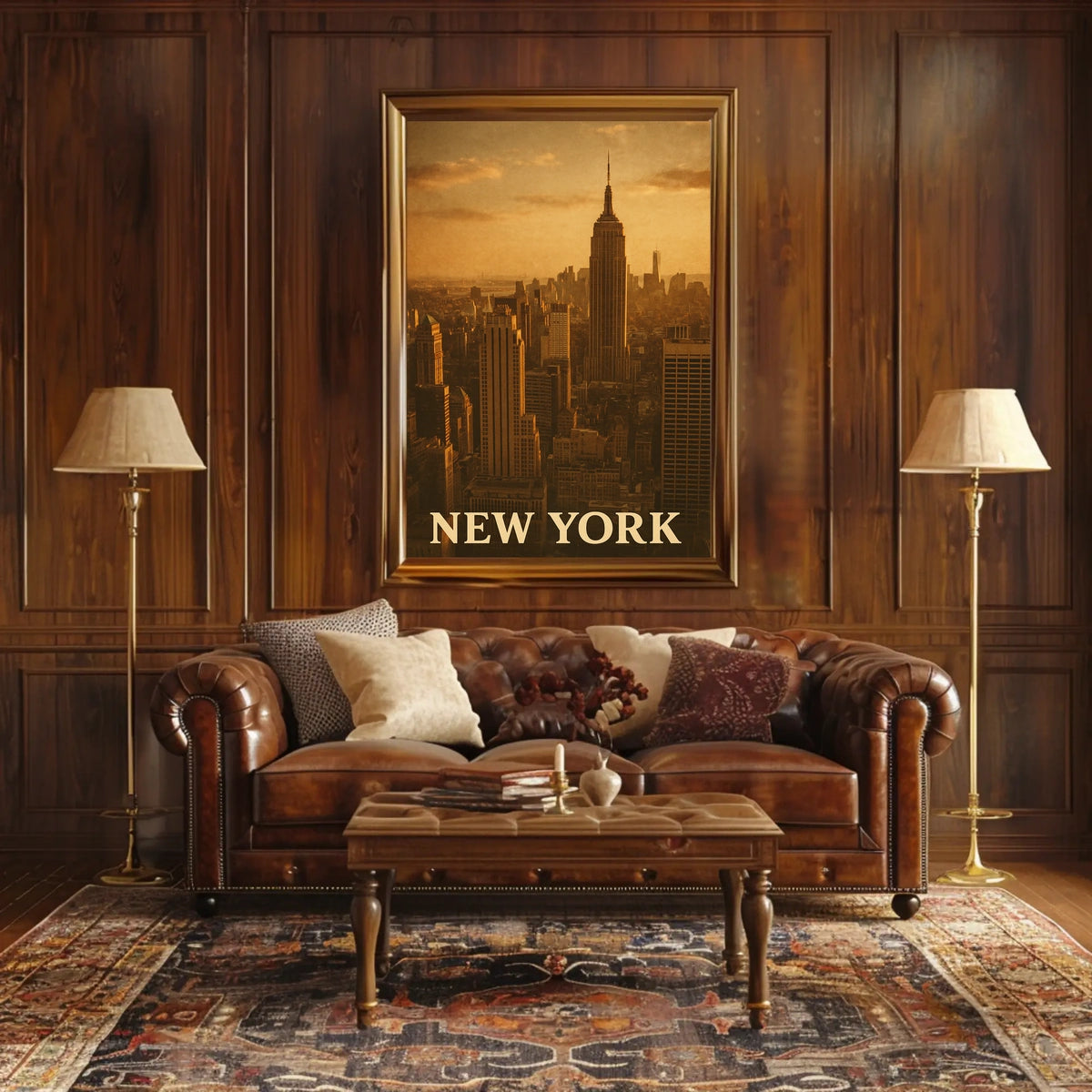 New York Skyline Poster