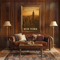 New York Skyline Poster