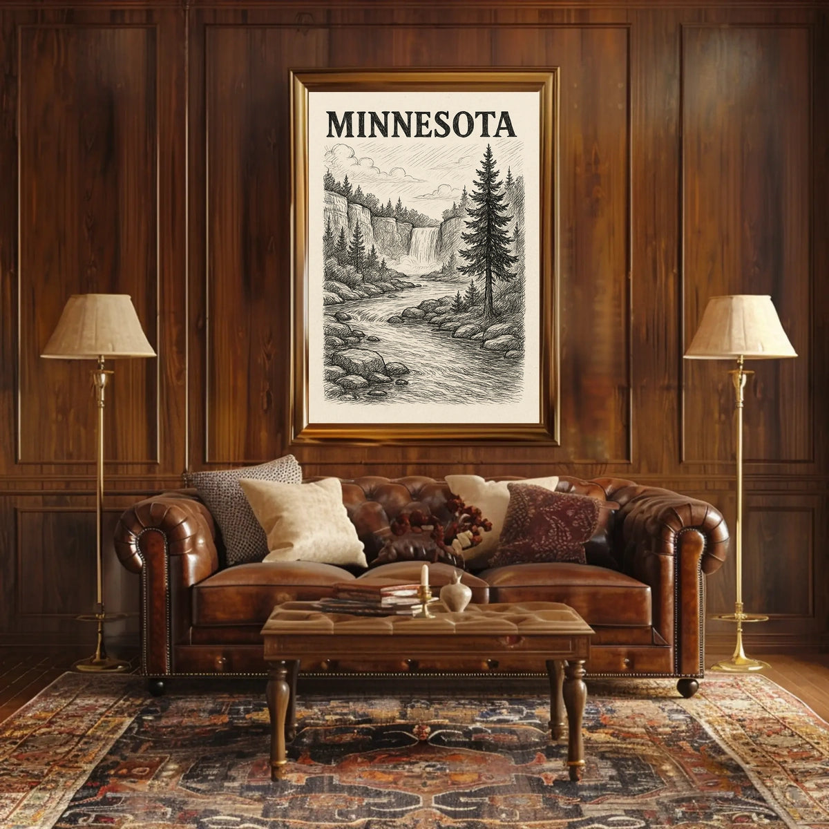 Minnesota Wilderness Poster