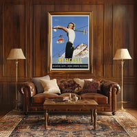 Vercelli Ski Resorts Poster