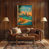 Embrace the Sunshine State Poster