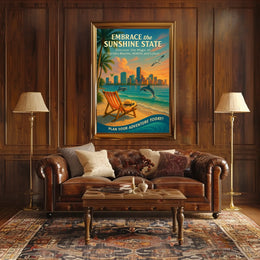 Embrace the Sunshine State Poster