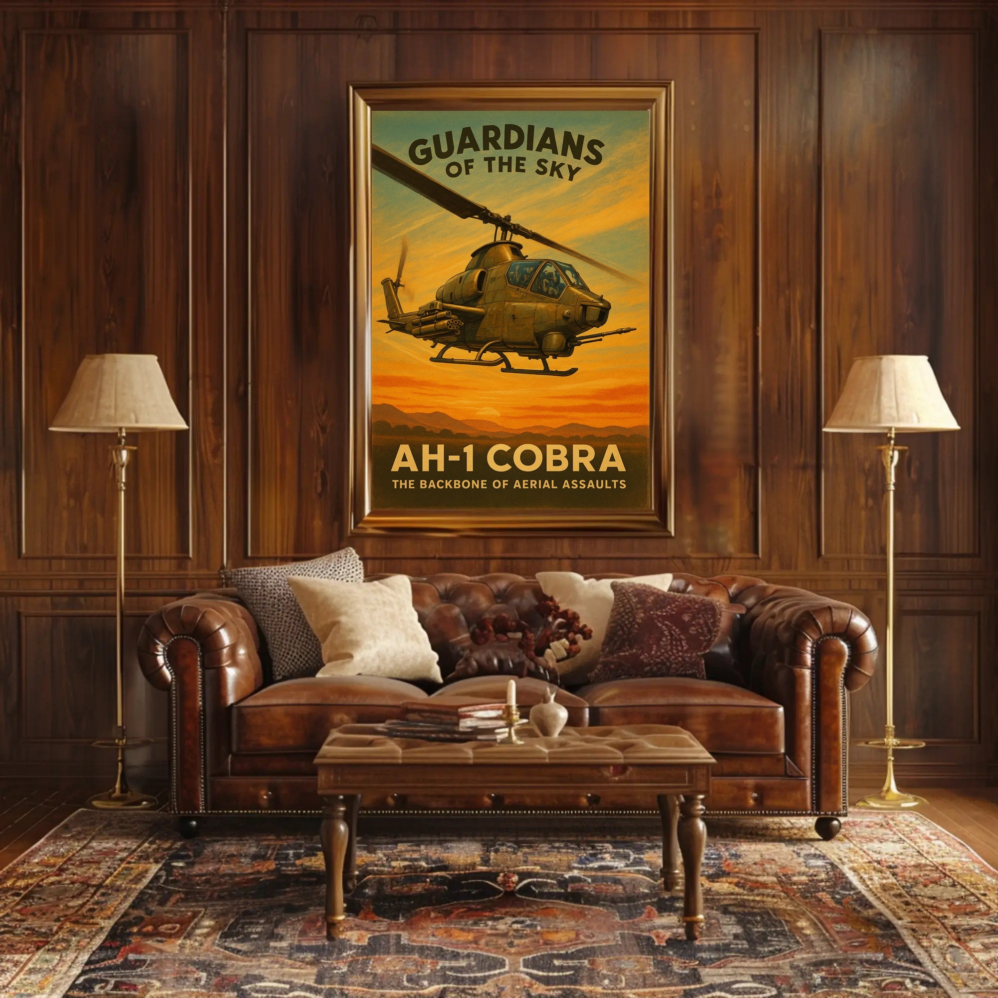 Guardians of the Sky: Military Recruitment Poster