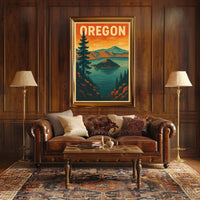 Oregon Scenic Poster