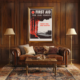 First Aid for Forests Poster PosterGoat