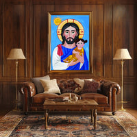 Iconic Religious Imagery Poster