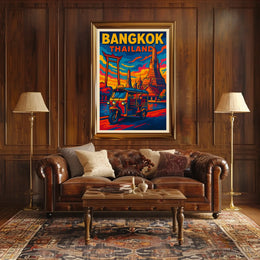 Vibrant Bangkok Poster