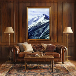 Majestic Snow-Capped Mountain Poster