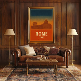Rome Travel Poster