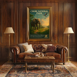 Explore The Heart Of AfricaS Wilderness Poster