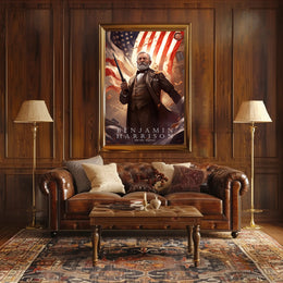 Benjamin Harrison President Poster