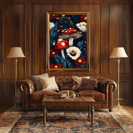 Enchanted Forest Flora Wall Art Print