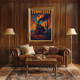 Tennessee Train Adventure Poster