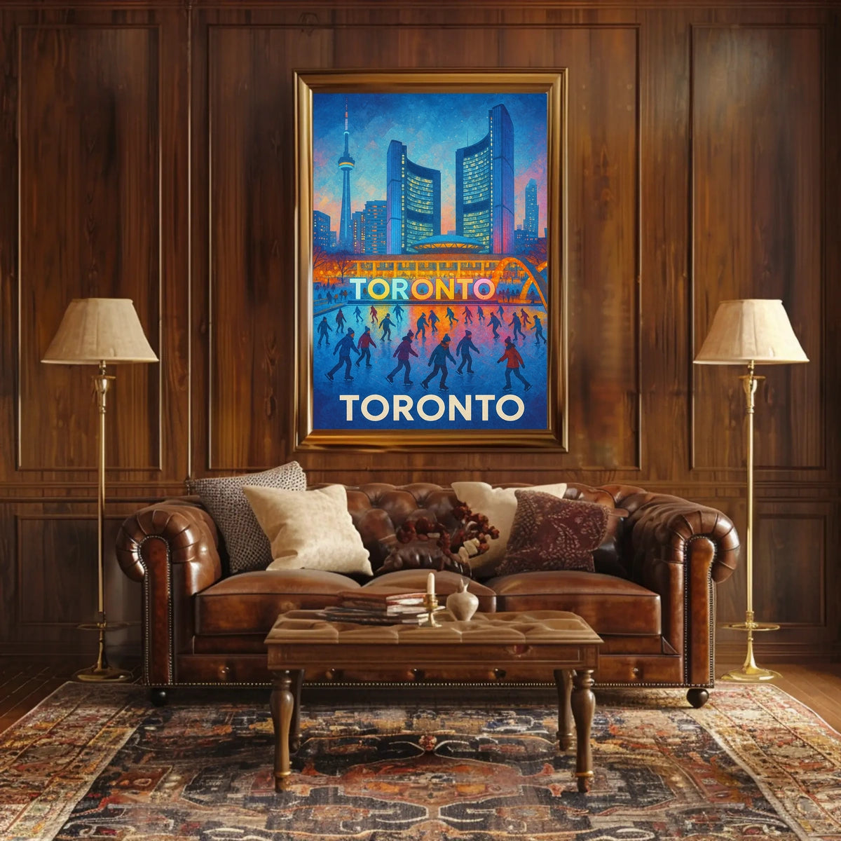 Toronto Winter Wonderland Poster