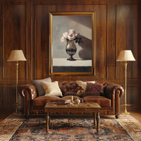 Elegant Floral Still Life Poster