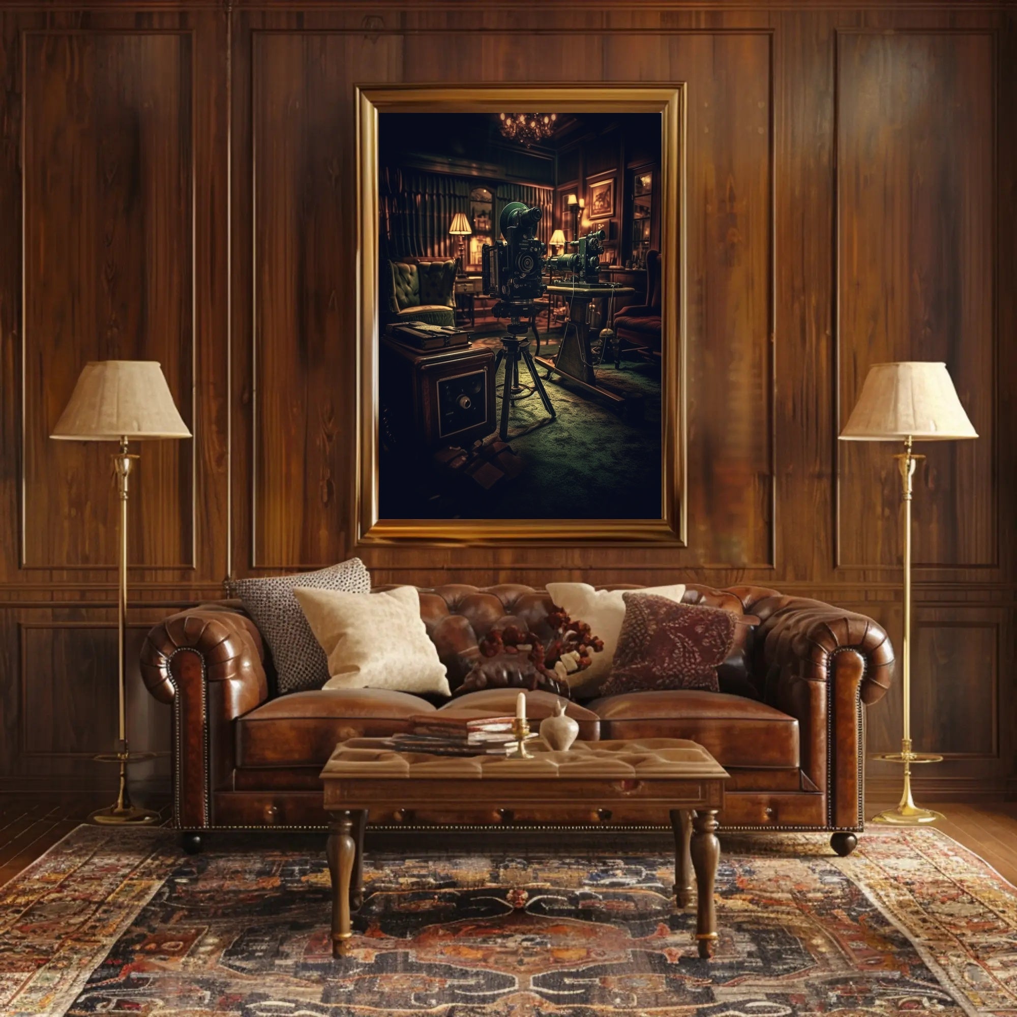 Vintage Cinematic Ambiance Poster