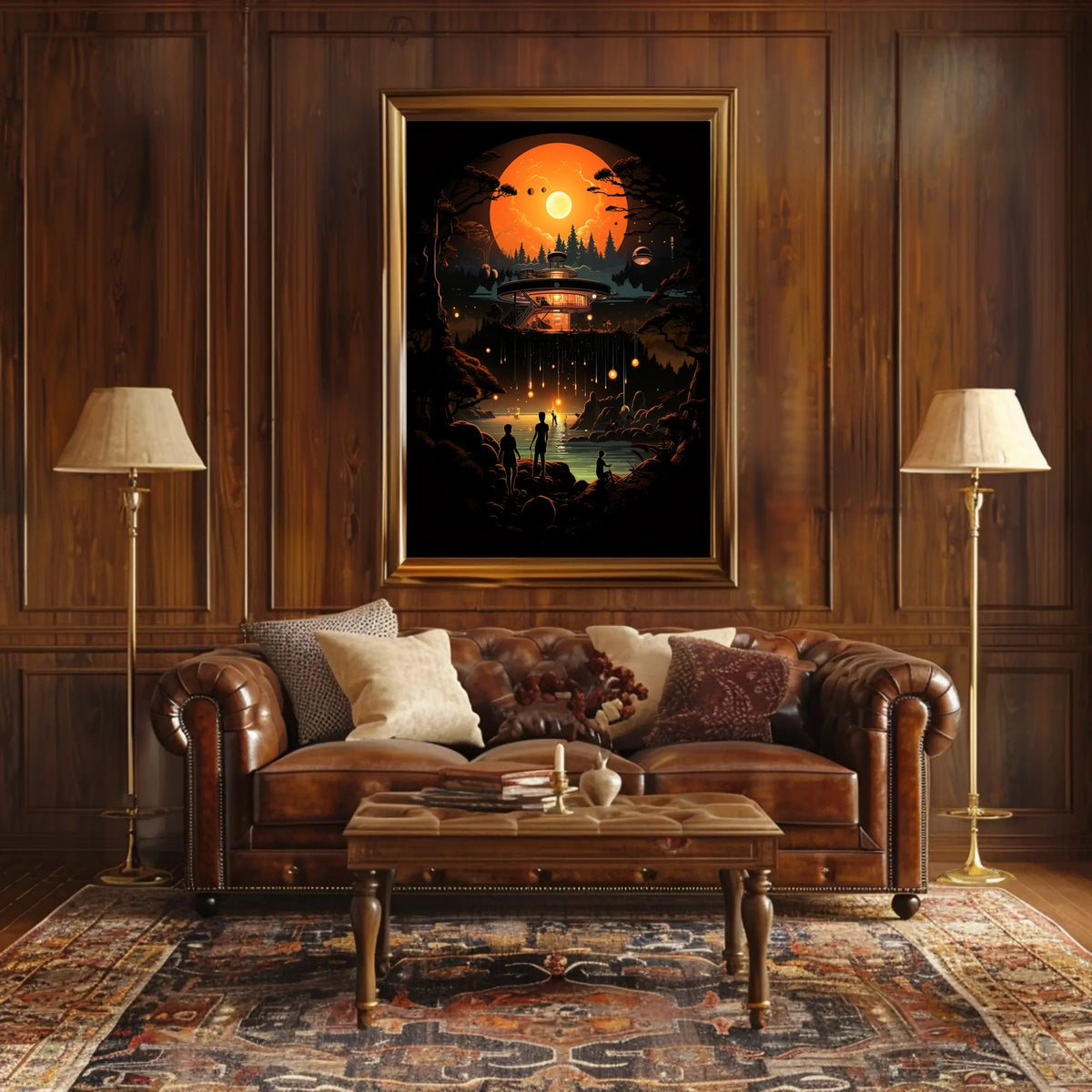 Celestial Retreat Poster