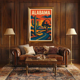 Alabama Landscape Poster