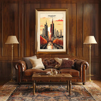 Frankfurt Skyline Poster