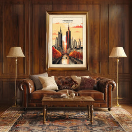 Frankfurt Skyline Poster