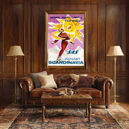 Snowful, Sunful, Funful Norway Poster PosterGoat
