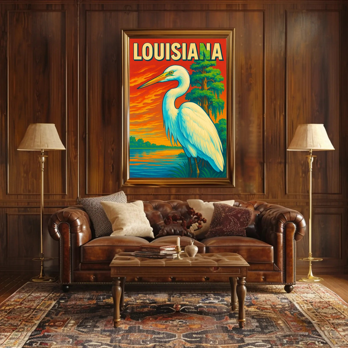 Louisiana Wildlife Poster
