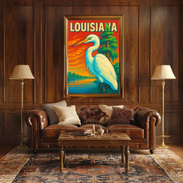 Louisiana Wildlife Poster
